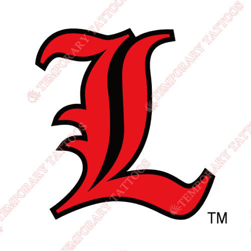 Louisville Cardinals Customize Temporary Tattoos Stickers NO.4872